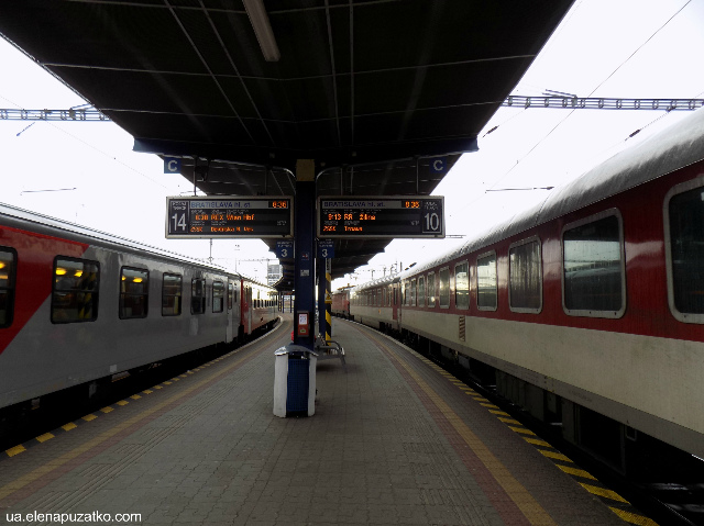 Братислава железнодорожный вокзал фото 4