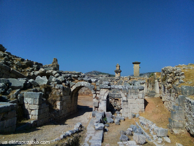 античный город ксантос турция фото 31