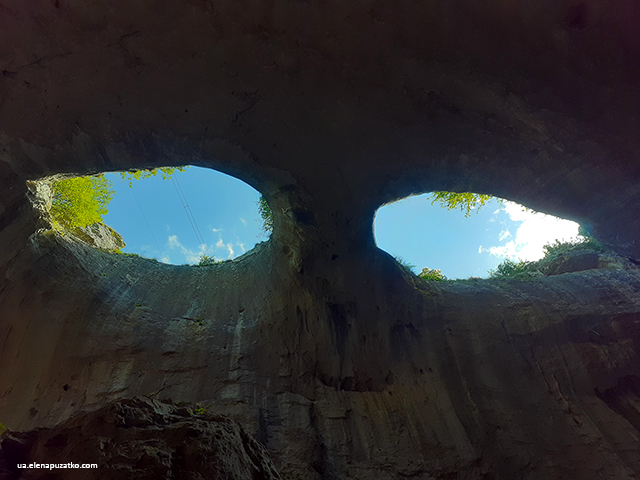 пещера проходна божии очи болгария фото 10