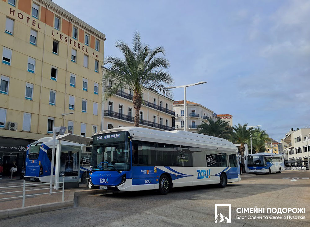 Канны за 1 день. Городской транспорт