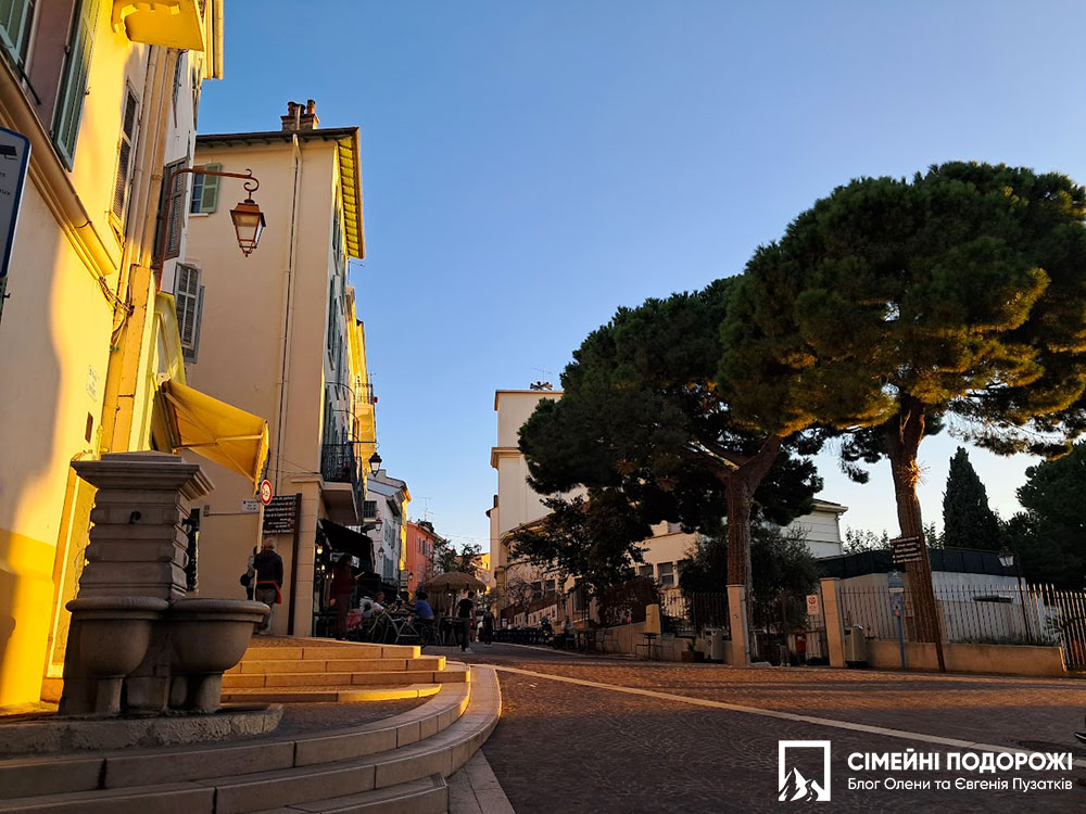 Старый квартал Ле Сюке в Каннах