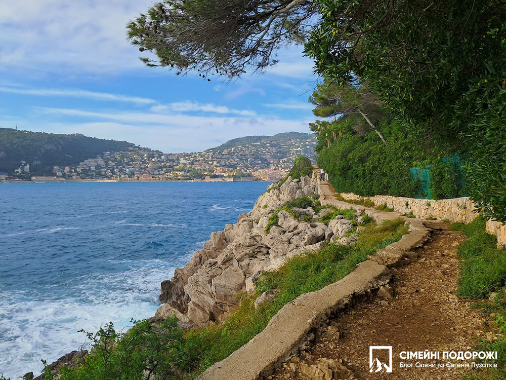Кап-Ферра. Прибрежна стежка Sentier du Littoral