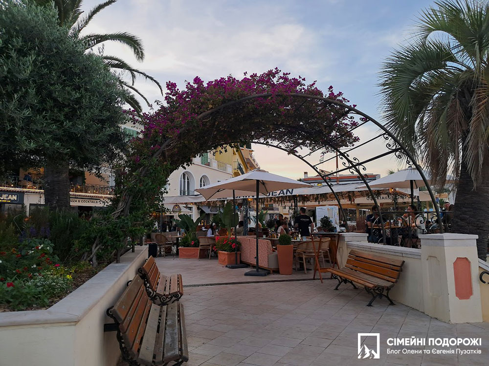 Сен-Жан-Кап-Ферра за 1 день. Набережна