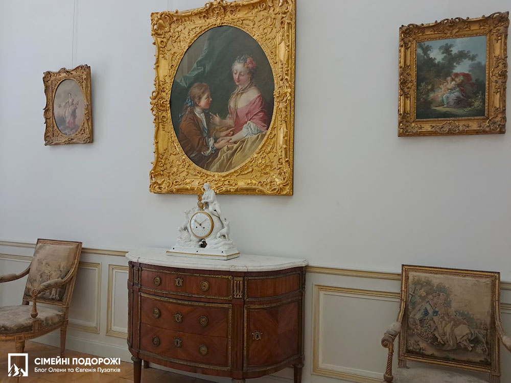 Вілла Ефруссі де Ротшильд. Картини