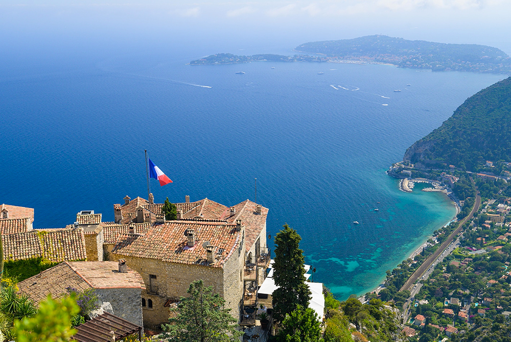 Виды с села Эз