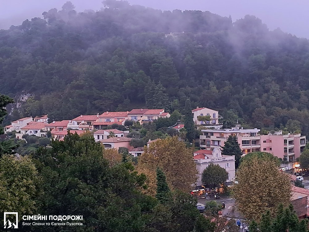 село Эз на Фарнцузской ривьере