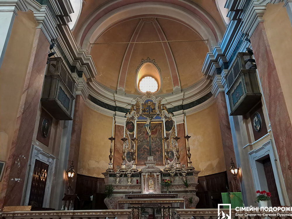 Церковь Сан-Мишель Фильфранш-сюр-Мер