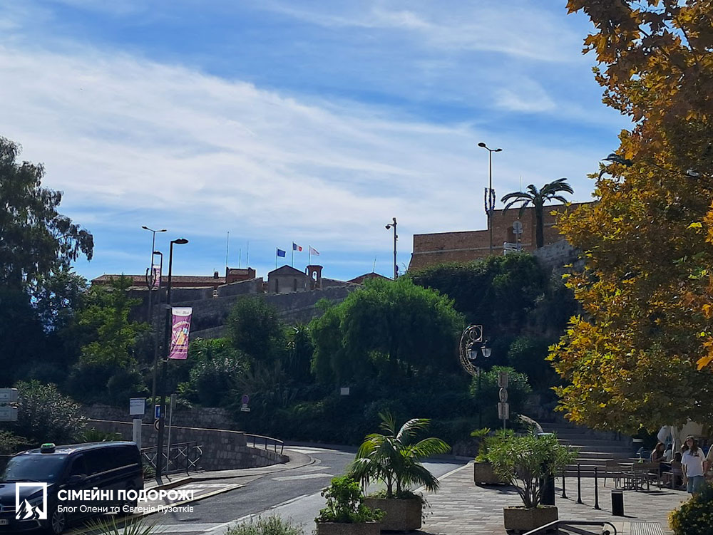 Цитадель Сен-Ельм у Вільфранш-сюр-Мер.