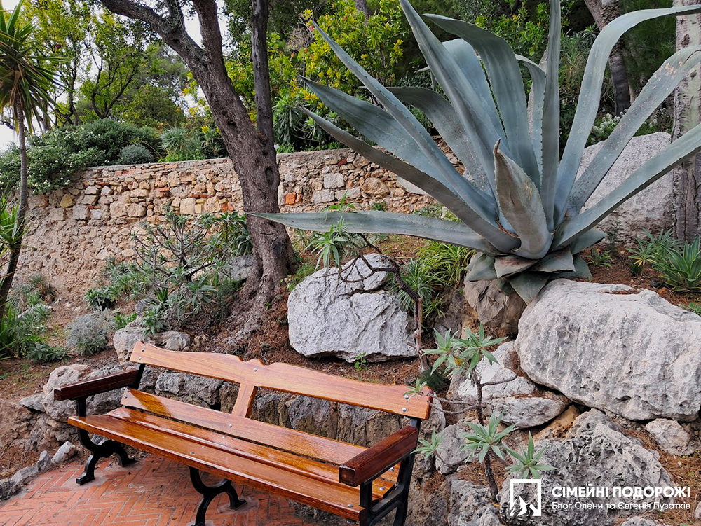 Монако за 1 день. Затишок Садів Сен-Мартін