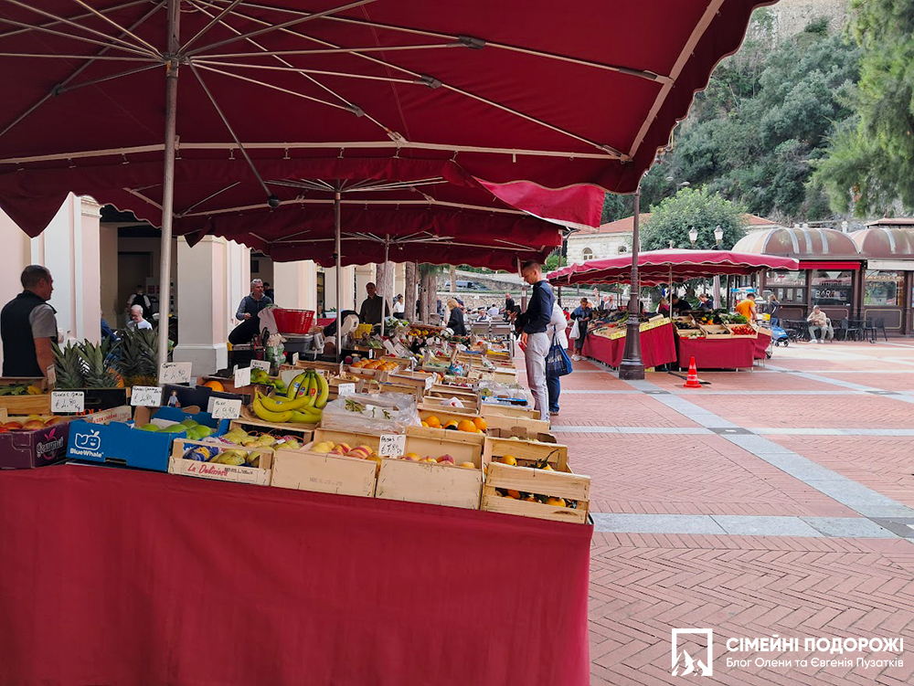 Ринок Marché de la Condamine в Монако