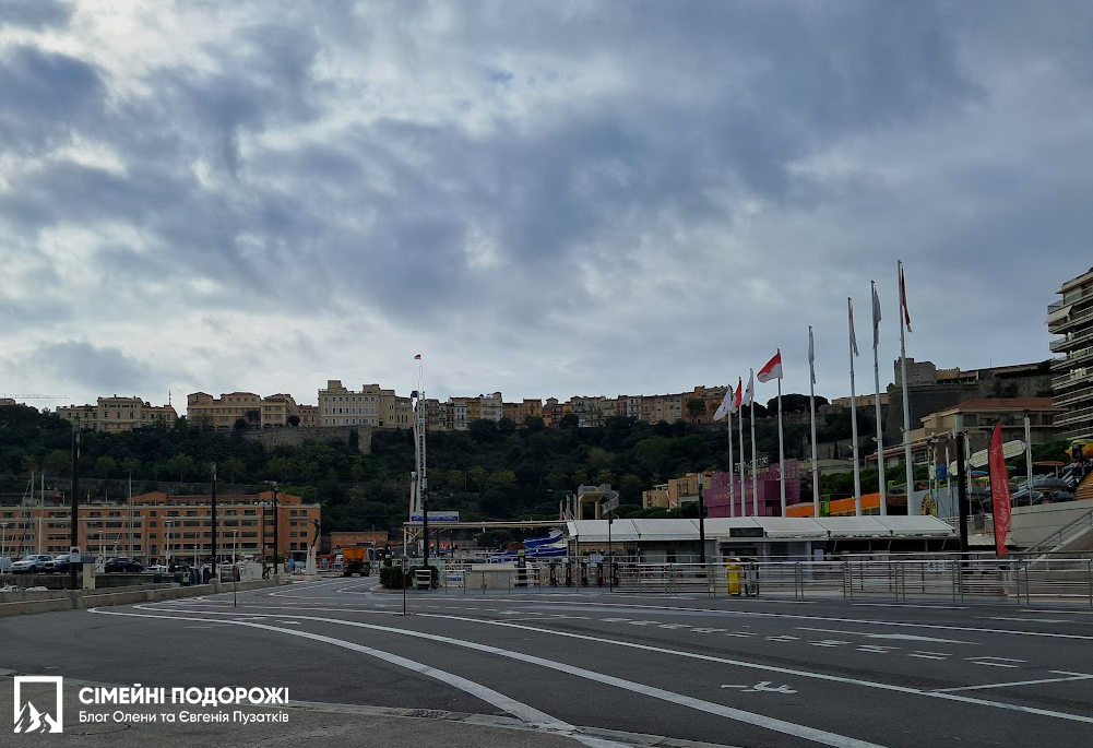 Місця траси Формули 1 в Монако.