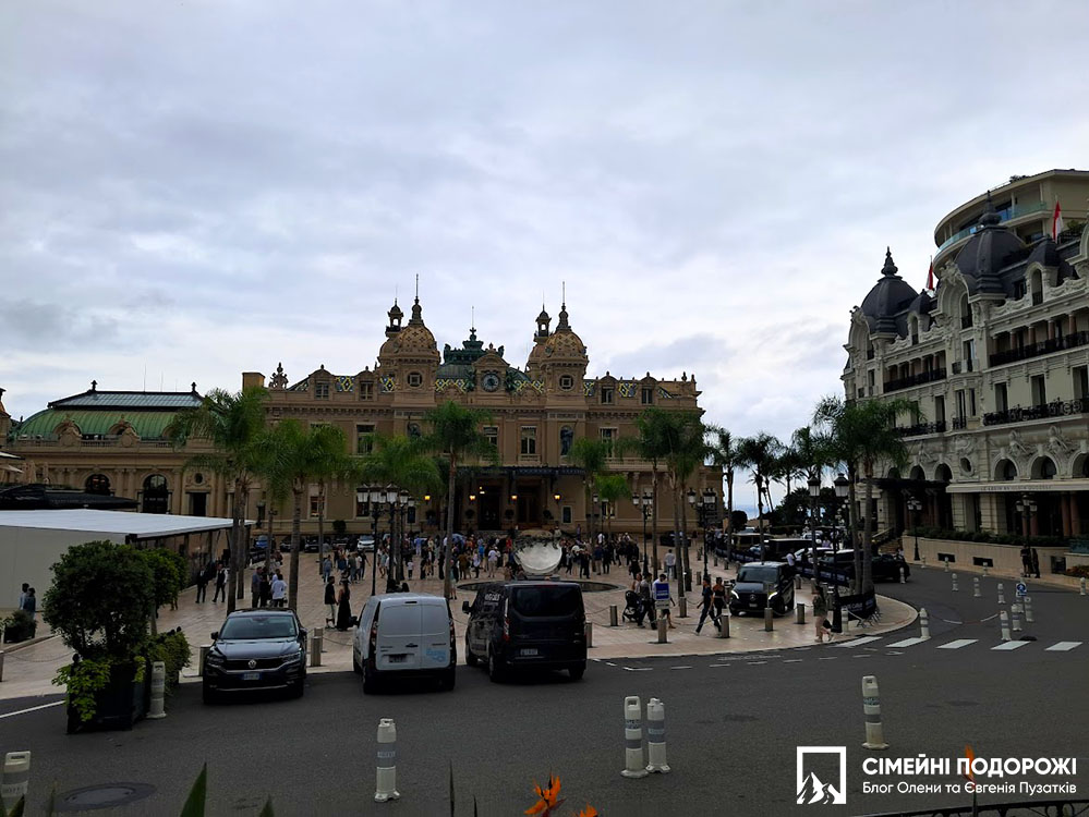 Монако за 1 день. Площа Казіно в районі Монте-Карло