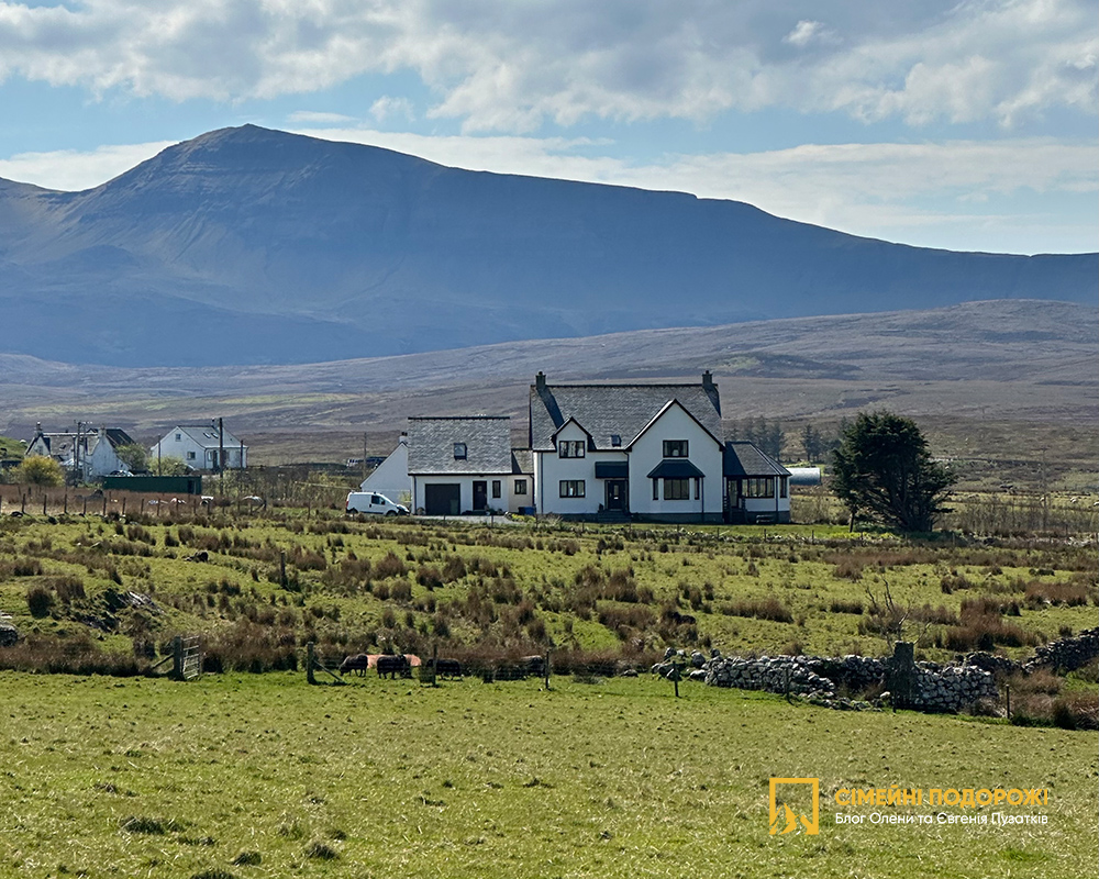 Подорож Шотландією на авто. Де зупинитись на острові Скай. Готелі Isle of Skye.