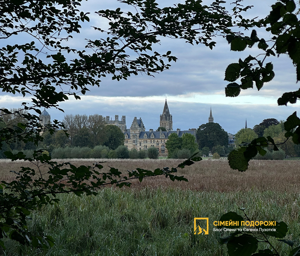 Оксфорд за 1 день. Christ Church Meadow.