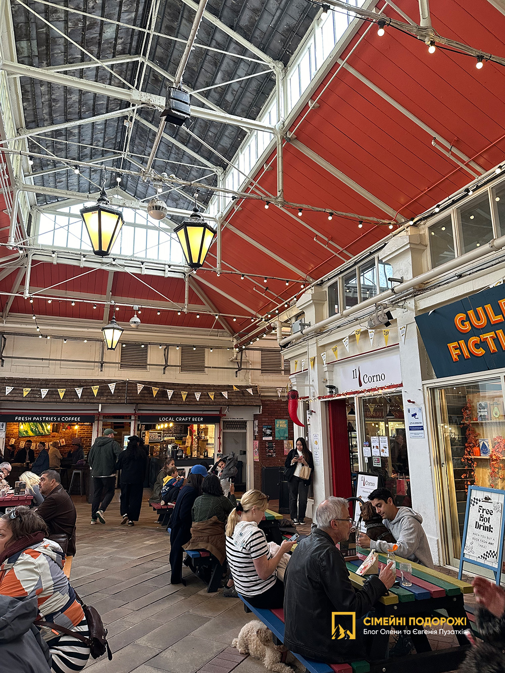 Що подивитись в Оксфорді за 1 день. Критий ринок - Covered market.